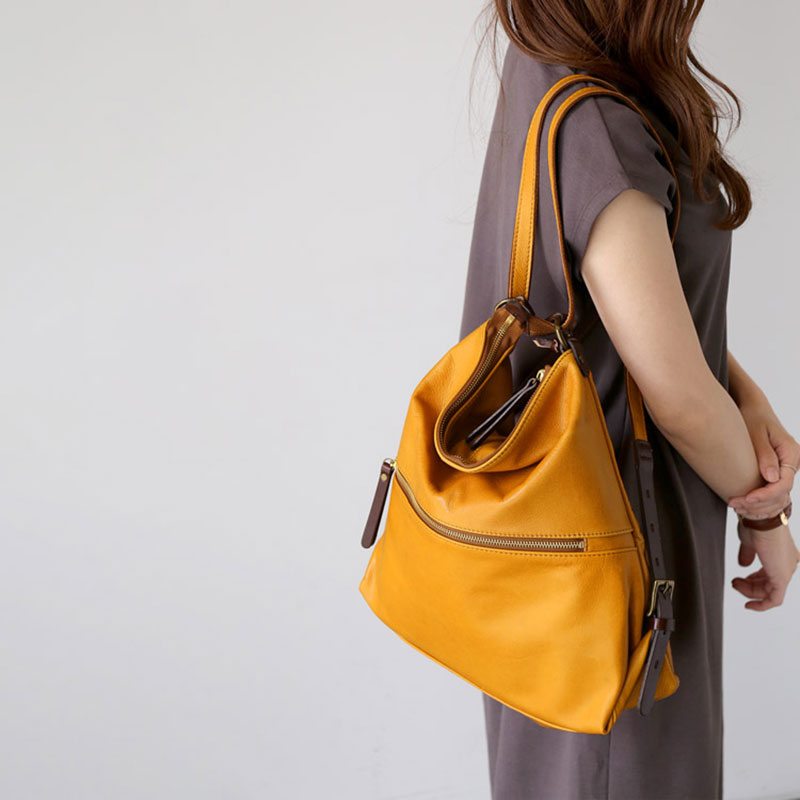 三京商会 HALEINE 日本製 柔らか牛革 2WAYバッグ