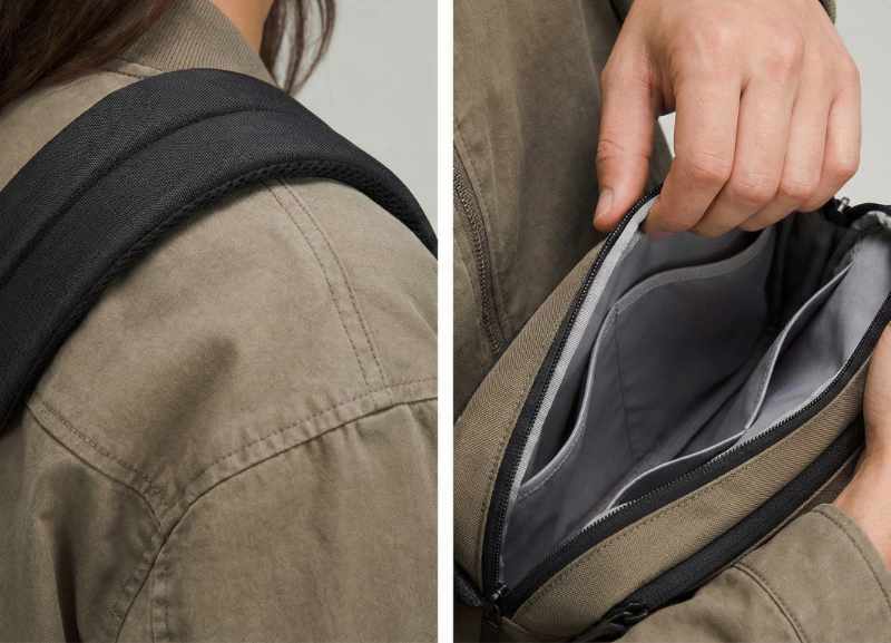 快適性｜ストラップと開口部で使い心地が変わる